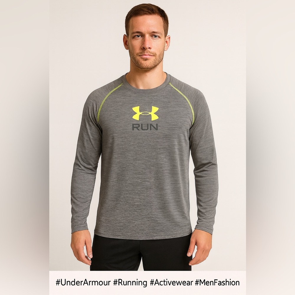 Under Armour HeatGear Men’s long sleeve shirt in Size Large Excellent Condition